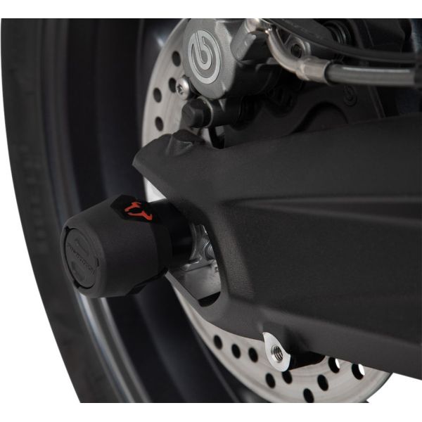 Protection axe de roue SW-MOTECH Roulettes de bras oscillant Honda CBR1000RR/Suzuki GSX-S1000 (15-22)