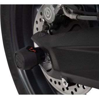 Protection axe de roue SW-MOTECH Roulettes de bras oscillant KTM Duke/Adventure 790/890 (19-22) Protection axe de roue SW-MOTECH Roulettes de bras oscillant KTM Duke/Adventure 790/890 (19-22)