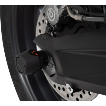 Protection axe de roue SW-MOTECH Roulettes de bras oscillant Triumph Tiger 800 (11-20)