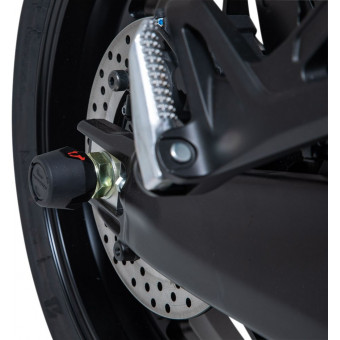 Protection axe de roue SW-MOTECH Roulettes de bras oscillant Yamaha Tracer 9 (21)