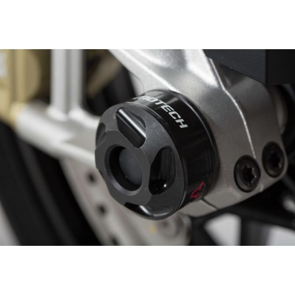 Protection axe de roue SW-MOTECH Roulettes de fourche BMW S1000R/S1000RR/S1000XR (14-20)