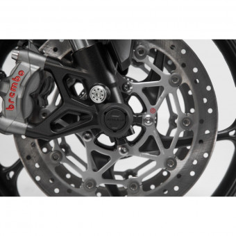 SW-MOTECH Roulettes de fourche Kawasaki Z650/Ninja 650 (17-22)