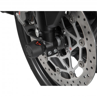 Protection axe de roue SW-MOTECH Roulettes de fourche Kawasaki Z900 (17-22)