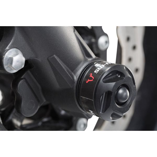 Protection axe de roue SW-MOTECH Roulettes de fourche Yamaha MT-07/XSR 700 (14-20)
