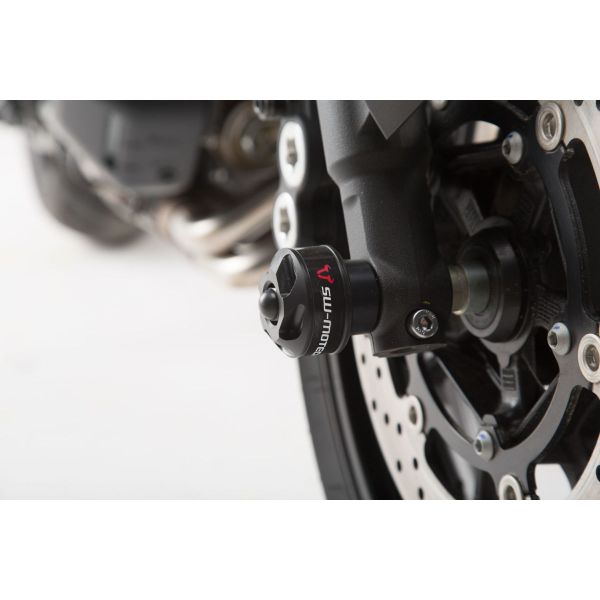 Protection axe de roue SW-MOTECH Roulettes de fourche Yamaha MT-09/MT-09 Tracer (14-16)