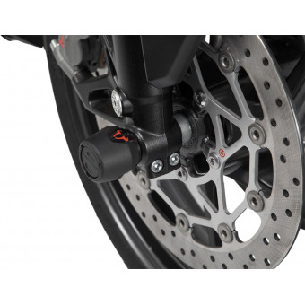 Protection axe de roue SW-MOTECH Roulettes de fourche Yamaha MT-09/Tracer 900/XSR900 (14-22)