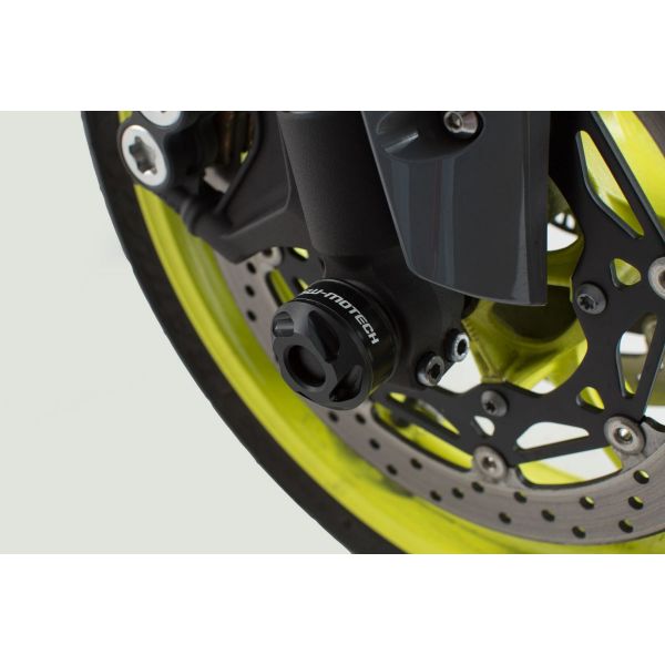 Protection axe de roue SW-MOTECH Roulettes de fourche Yamaha MT-10/YZF-R1 (15-20)