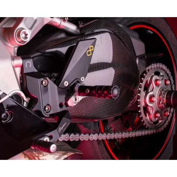 Protection de bras oscillant Lightech Carter bras oscillant Lightech carbone Ducati Panigale 1199 (12-17)