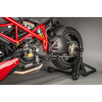 Protection de bras oscillant Lightech Carter bras oscillant Lightech carbone mat Ducati Streetfighter 848/1100 Protection de bras oscillant Lightech Carter bras oscillant Lightech carbone mat Ducati Streetfighter 848/1100