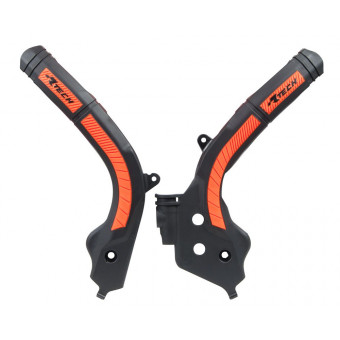 Protection de cadre Racetech Protection de cadre Rtech bi-matieres KTM EXC/SX (16-19)