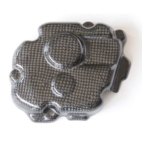 Protection de carter Lightech Couvre carter allumage Lightech carbone Kawasaki ZX-10R (17-20)