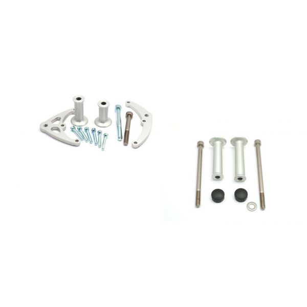 Pare-carter & tampons LSL Kit fixation Crash Pad LSL BMW F800R (15-19)