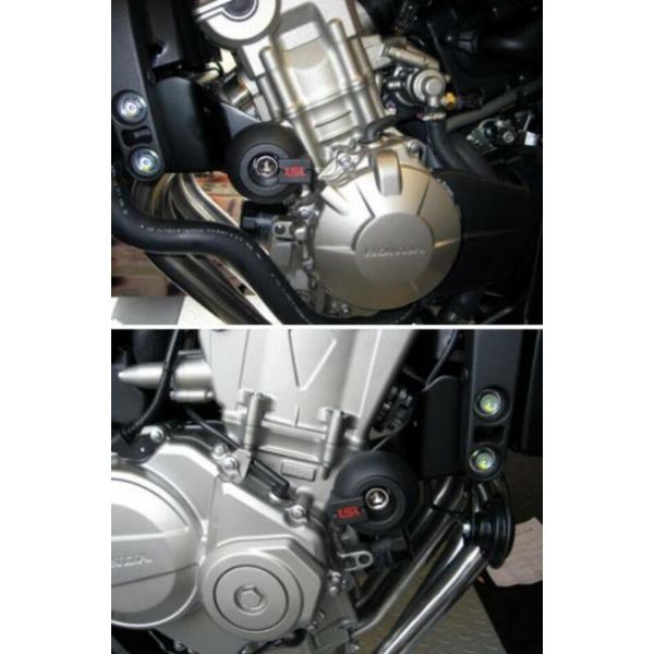 Protection de carter LSL Kit Fixation Crash Pad LSL Honda CBF600N/CBF600S (08-13)