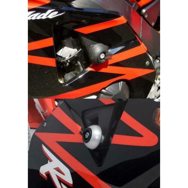 Protection de carter LSL Kit Fixation Crash Pad LSL Honda CBR900RR (00-03)