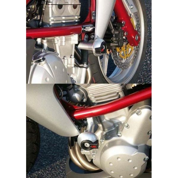 Pare-carter & tampons LSL Kit Fixation Crash Pad LSL Kawasaki ER-6N/Versys 650 (05-14)
