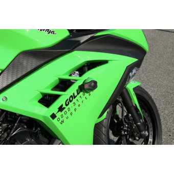 Protection de carter LSL Kit Fixation Crash Pad LSL Kawasaki Ninja 300 (13-17)