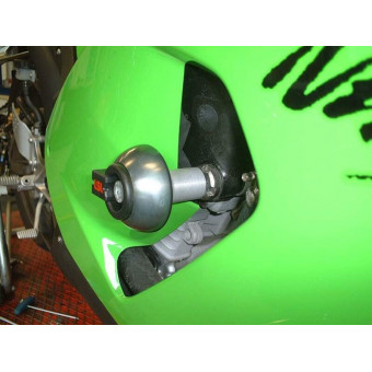 Pare-carter & tampons LSL Kit fixation Crash Pad LSL Kawasaki ZX-6R 636/ZX-6RR (05-06)