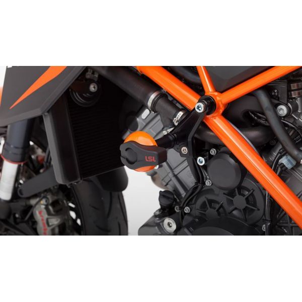 Protection de carter LSL Kit Fixation Crash Pad LSL KTM 1290 Superduke (14-19)