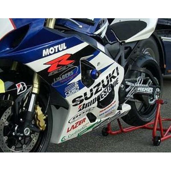 Pare-carter & tampons LSL Kit fixation Crash Pad LSL Suzuki GSX-R 600/750 (04-05)