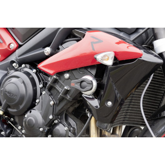 Pare-carter & tampons LSL Kit Fixation Crash Pad LSL Triumph 675 Street Triple (13-16)