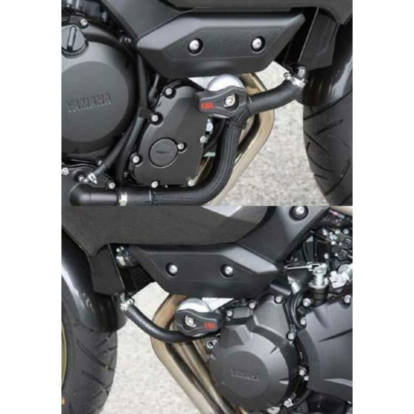 Pare-carter & tampons LSL Kit Fixation Crash Pad LSL Yamaha XJ6 N/S (09-16)