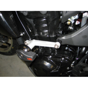 Pare-carter & tampons LSL Kit fixation Crash Pad + Platine LSL Kawasaki Z1000 (10-19)