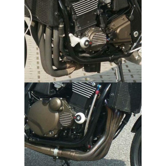 Pare-carter & tampons LSL Kit fixation Crash Pad + Platine LSL Kawasaki ZRX1100/ZRX1200 (97-07)