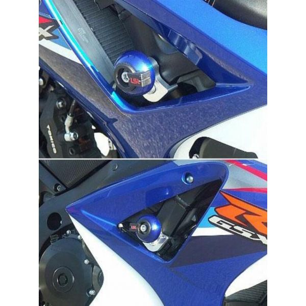Protection de carter LSL Kit Fixation Crash Pad + Platine LSL Suzuki GSX-R 1000 (07-08)