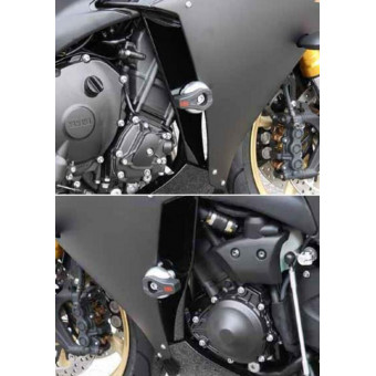 Protection de carter LSL Kit Fixation Crash Pad + Platine LSL Yamaha YZF-R1 (09-14)