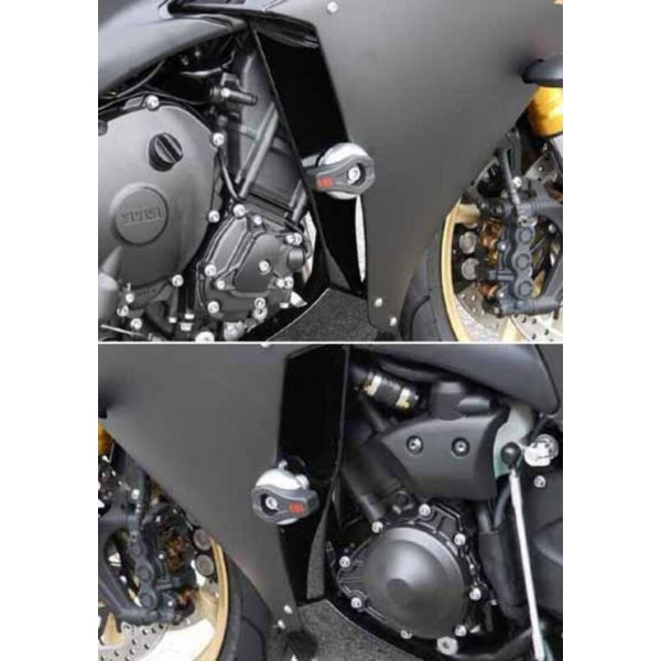 Protection de carter LSL Kit Fixation Crash Pad + Platine LSL Yamaha YZF-R1 (09-14) Protection de carter LSL Kit Fixation Crash Pad + Platine LSL Yamaha YZF-R1 (09-14)