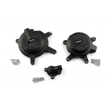 Protection de carter Puig Kit protege carter Kawasaki Ninja 400 (18-21)