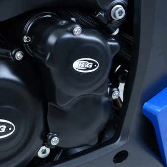 Protection de carter R&G Racing Couvre Carter Droit (dmareur & pompe  eau) Suzuki GSX1000S/GSX-S1000F