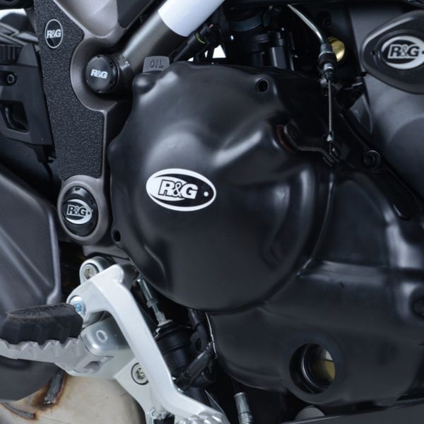 Protection de carter R&G Racing Couvre Carter Droit Ducati Hypermotard 821/939/Multistrada 950/Superspor