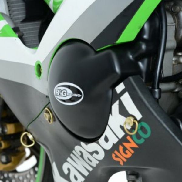 Protection de carter R&G Racing Couvre Carter Gauche Kawasaki ZX-6R (05-06)