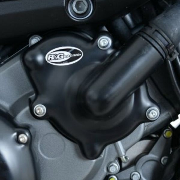 Protection de carter R&G Racing Couvre Carter Gauche (pompe � eau) Aprilia Shiver 900/Dorsoduro 1200 (14