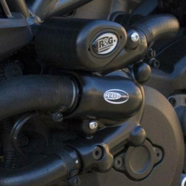 Protection de carter R&G Racing Couvre Carter Gauche (pompe  eau) Ducati Monster/Multistrada/Hypermotar