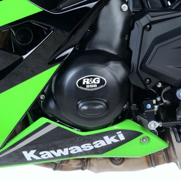 Protection de carter R&G Racing Couvre Carter Gauche Race Series Kawasaki Z650/Ninja 650 (17-21)