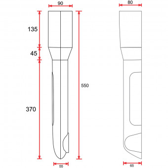 C-Racer Protege Fourche CR Universel