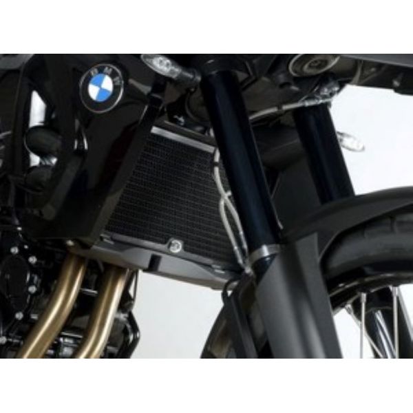 Protection de radiateur R&G Racing Grille de radiateur Alu BMW F650GS/F700GS/F800GS/F800R (06-19)