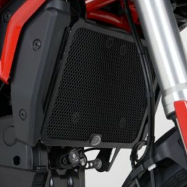 Protection de radiateur R&G Racing Grille de radiateur Alu Ducati Hypermotard 821/939 (13-18)