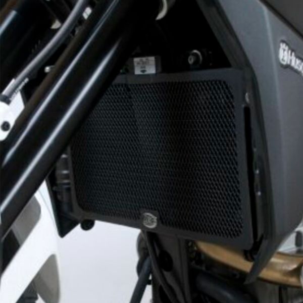 Protection de radiateur R&G Racing Grille de radiateur Alu Husqvarna TR650 Strada (13-14)