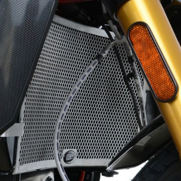Protection de radiateur R&G Racing Grille de radiateur Alu Indian FTR1200 (19-21)