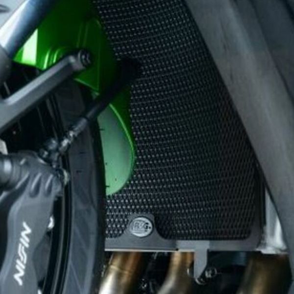 Protection de radiateur R&G Racing Grille de radiateur Alu Kawasaki GTR1400/ZZR1400 (06-20)