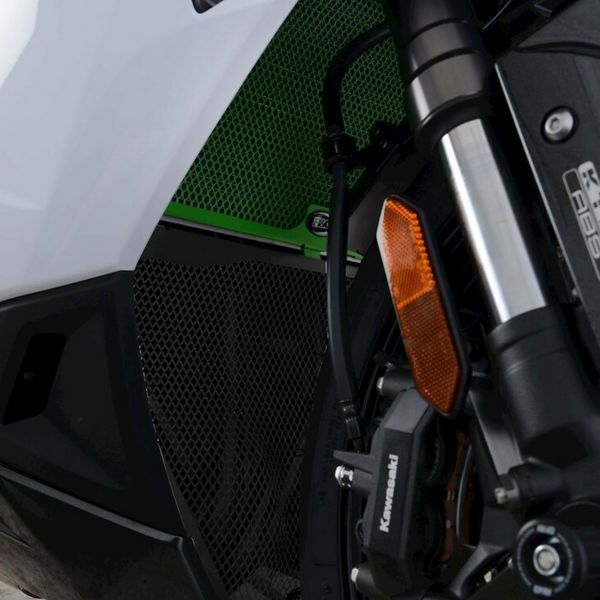 Protection de radiateur R&G Racing Grille de collecteur Alu Kawasaki Ninja 1000SX (20-21)