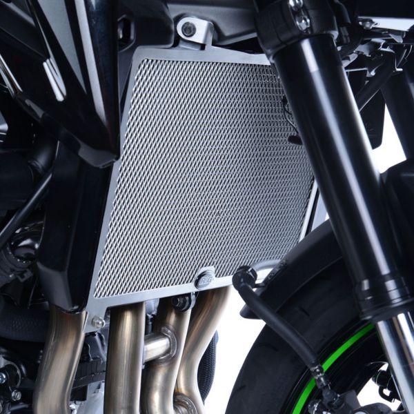 Protection de radiateur R&G Racing Grille de radiateur Alu Kawasaki Z900 (17-21) Protection de radiateur R&G Racing Grille de radiateur Alu Kawasaki Z900 (17-21)