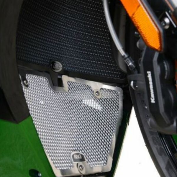 Protection de radiateur R&G Racing Grille de radiateur Alu Kawasaki ZH2/H2SX (18-21)