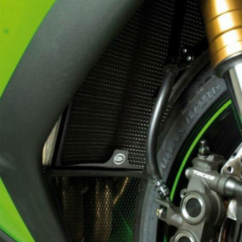 Protection de radiateur R&G Racing Grille de radiateur Alu Kawasaki ZX-10R (08-20) Protection de radiateur R&G Racing Grille de radiateur Alu Kawasaki ZX-10R (08-20)