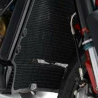 Protection de radiateur R&G Racing Grille de radiateur Alu Mv Agusta Rivale 800 (13-19)