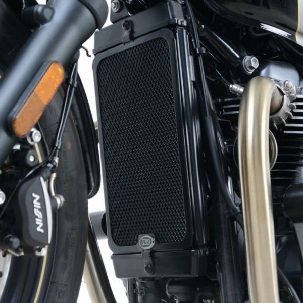 Protection de radiateur R&G Racing Grille de radiateur Alu Triumph Bonneville/Street Twin (16-21)