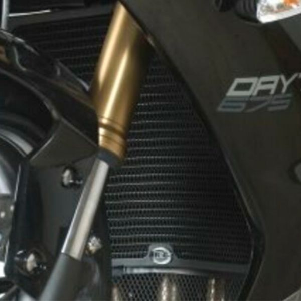 Protection de radiateur R&G Racing Grille de radiateur Alu Triumph Daytona 675 (13-17)